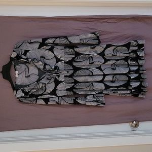 Geometric pattern dress